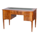 Bureau restauré en noyer Biedermeier, polonais relancé, Tchéquie, années 1830