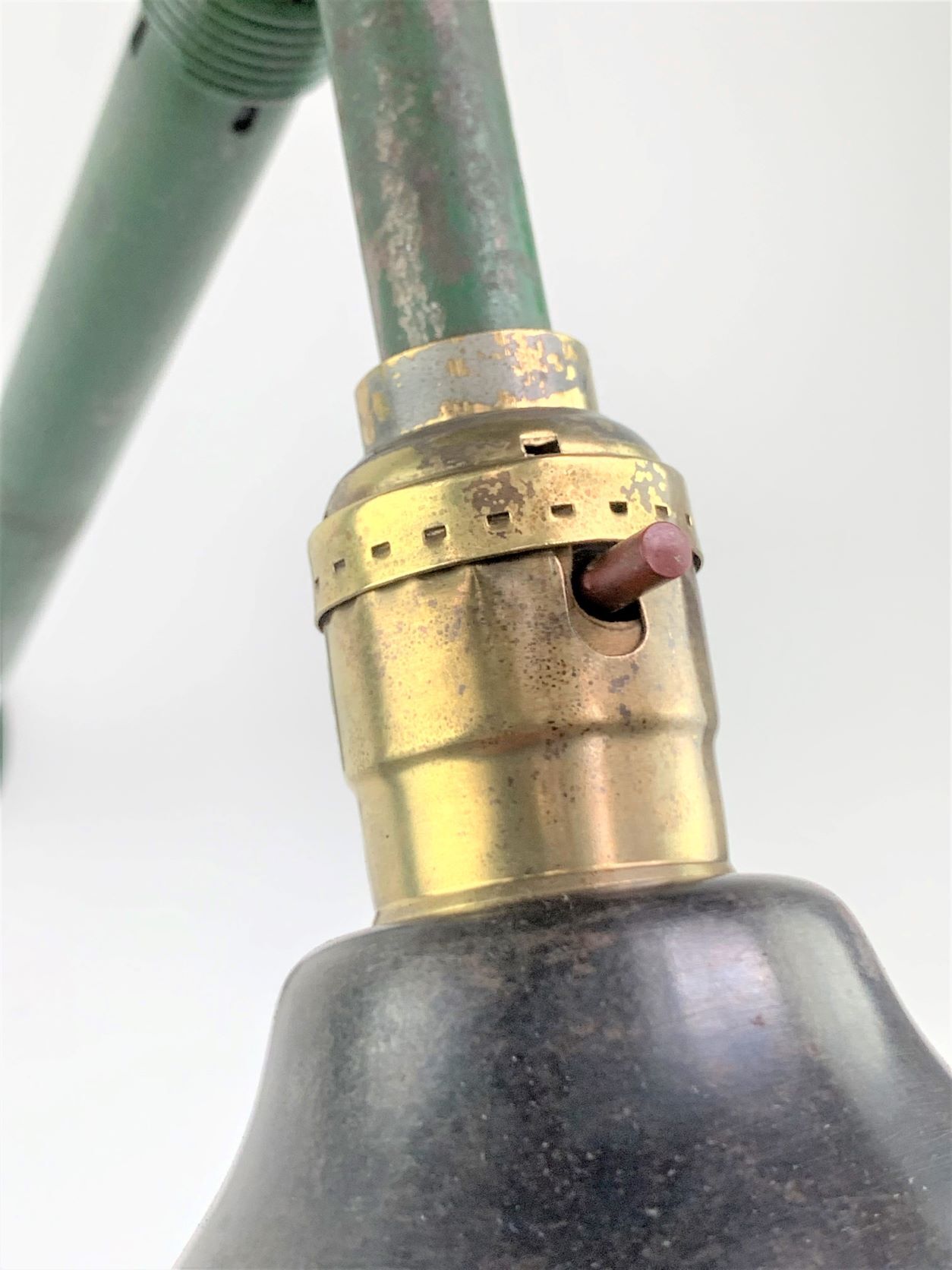 Ajusco adjustable fixture co milwaukee wis old american lamp brand ajusco 1930