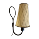 Art deco beaten iron wall lamp