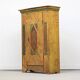 Armoire de mariée peinte d'art populaire