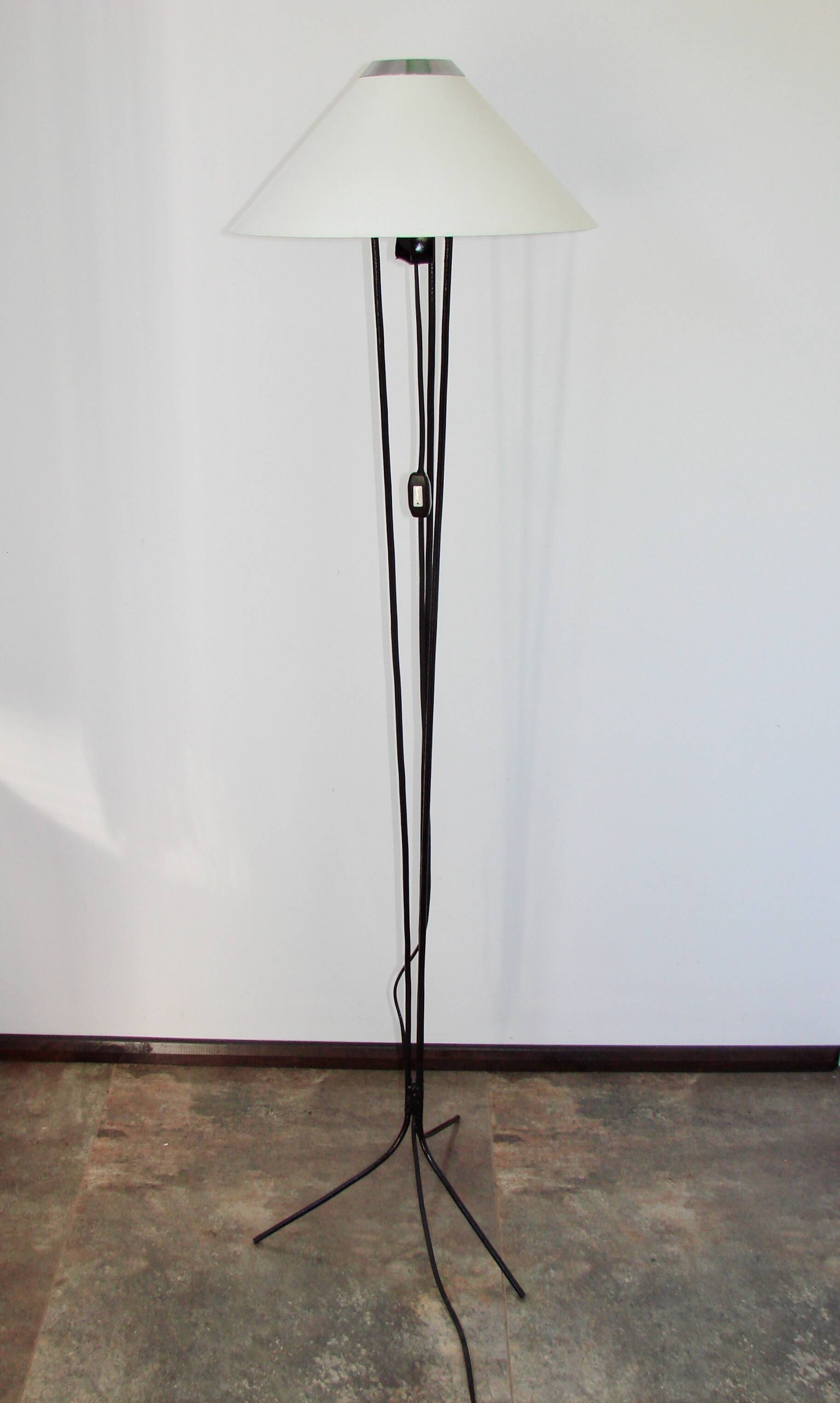 Vintage floor lamp, Poland, 1970s.