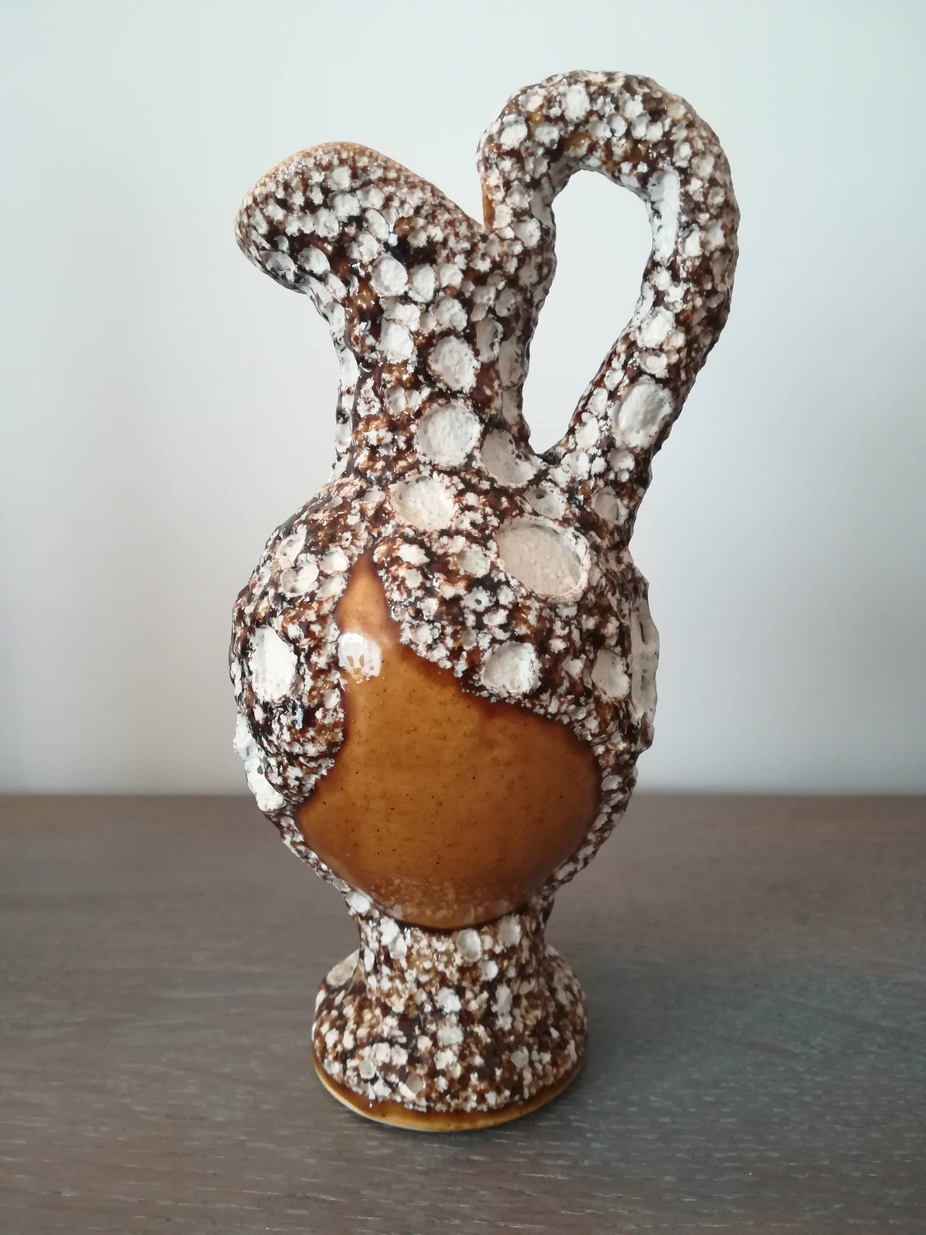 Fat Lava Vallauris Ewer Vase