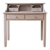 Retro painted wooden tiered desk