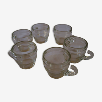 Set of 8 coffee cups