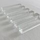 6 crystal knife rests with diamond point