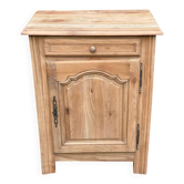 Louis-Philippe confiturier buffet from the 19th century, renovated in raw solid cherry wood.