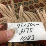 Turkish rug 95x50 cm