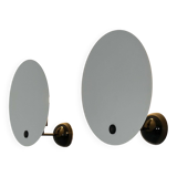 Pair of Monet wall lights by Vico Magistretti for Oluce, 1980