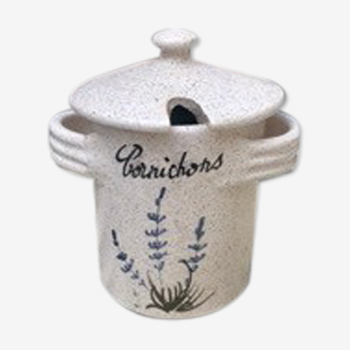 Ceramic pickle pot