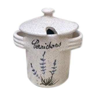 Pot à cornichons en céramique