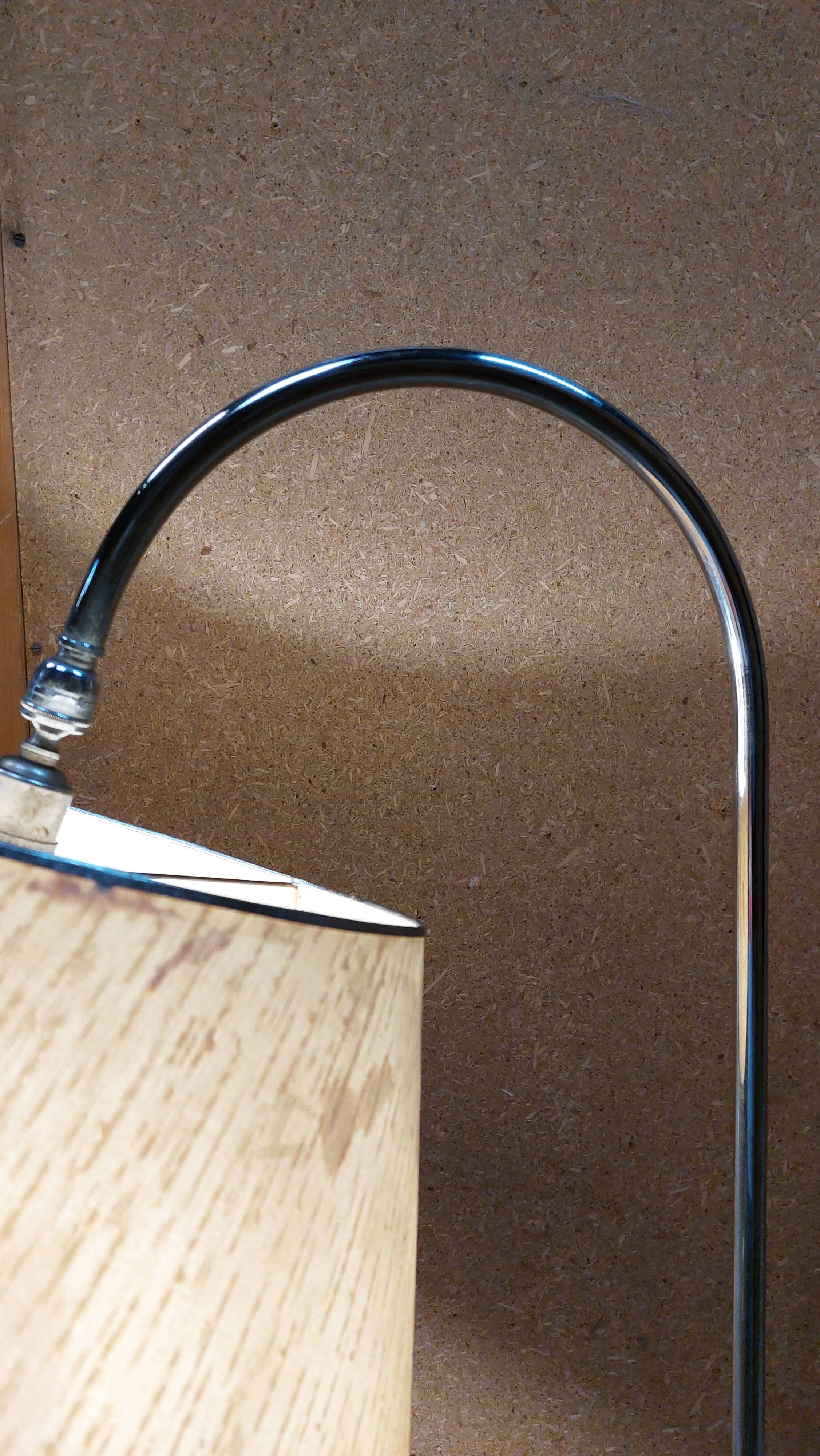 Vintage Reading Floor Lamp with adjustable height