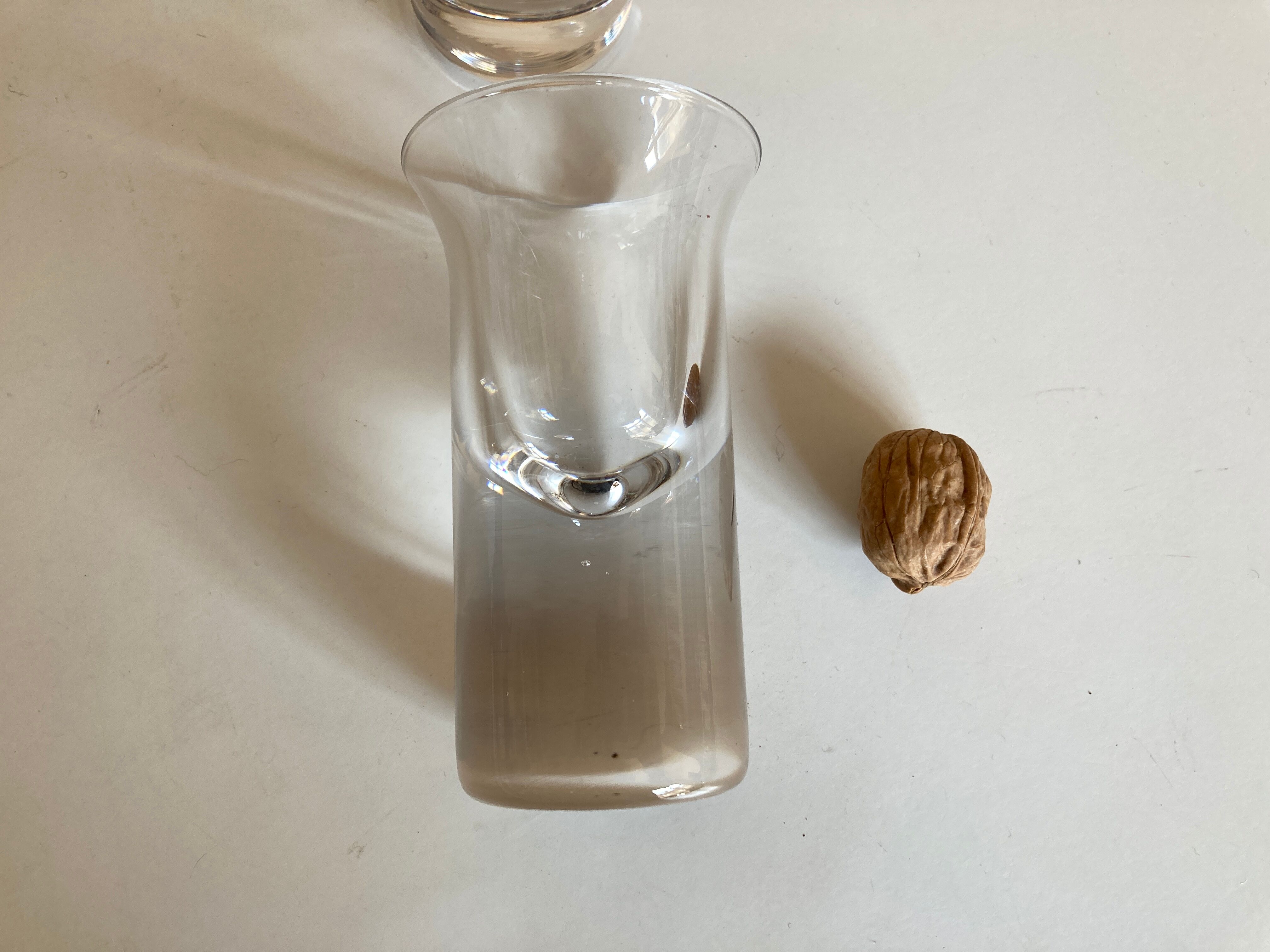 Set of 6 Scandinavian wine glasses 1970