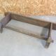 old farm bench