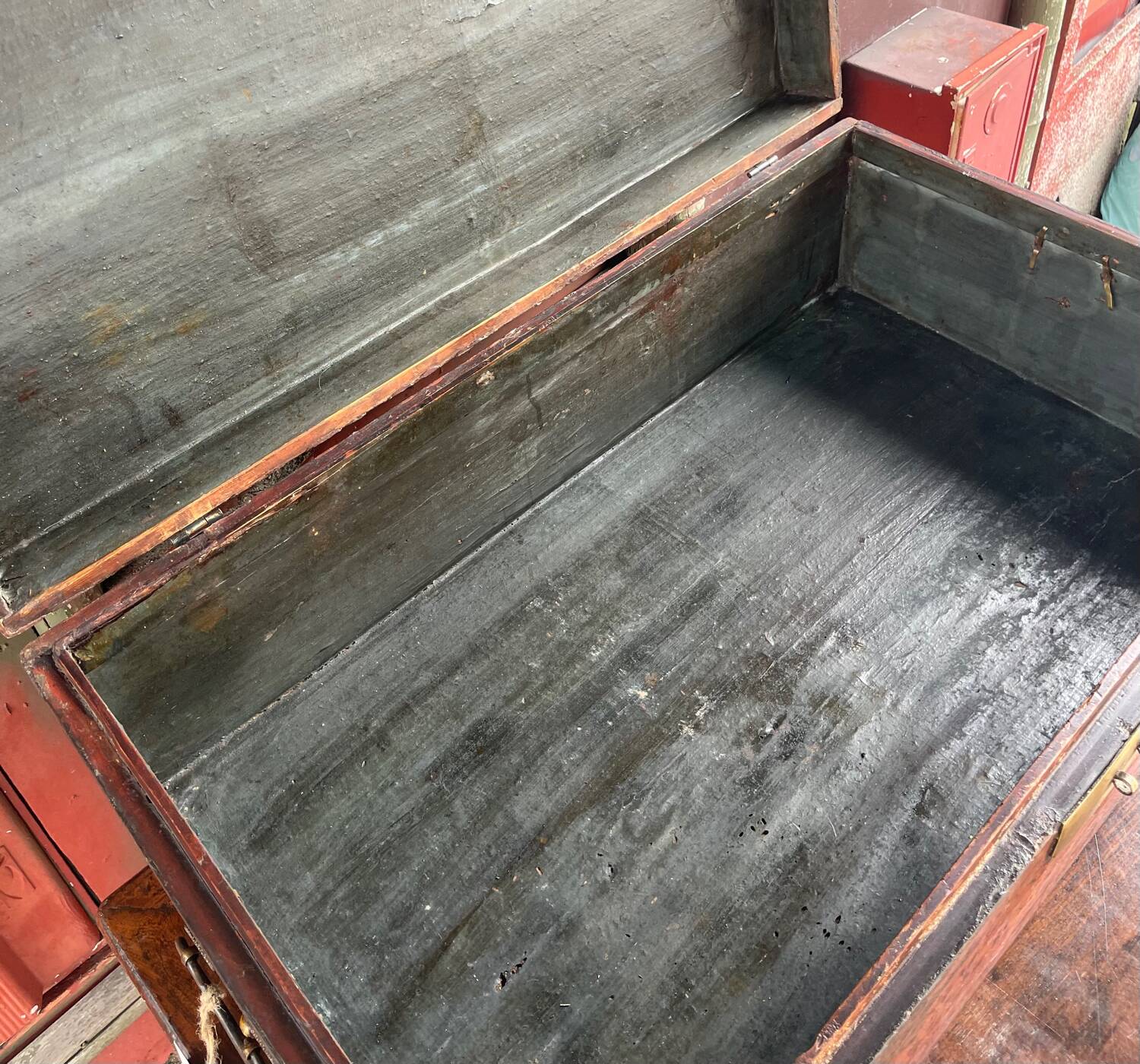 Antique Chinese trunk