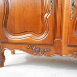 Enfilade in Provençal cherry tree, Louis XV style