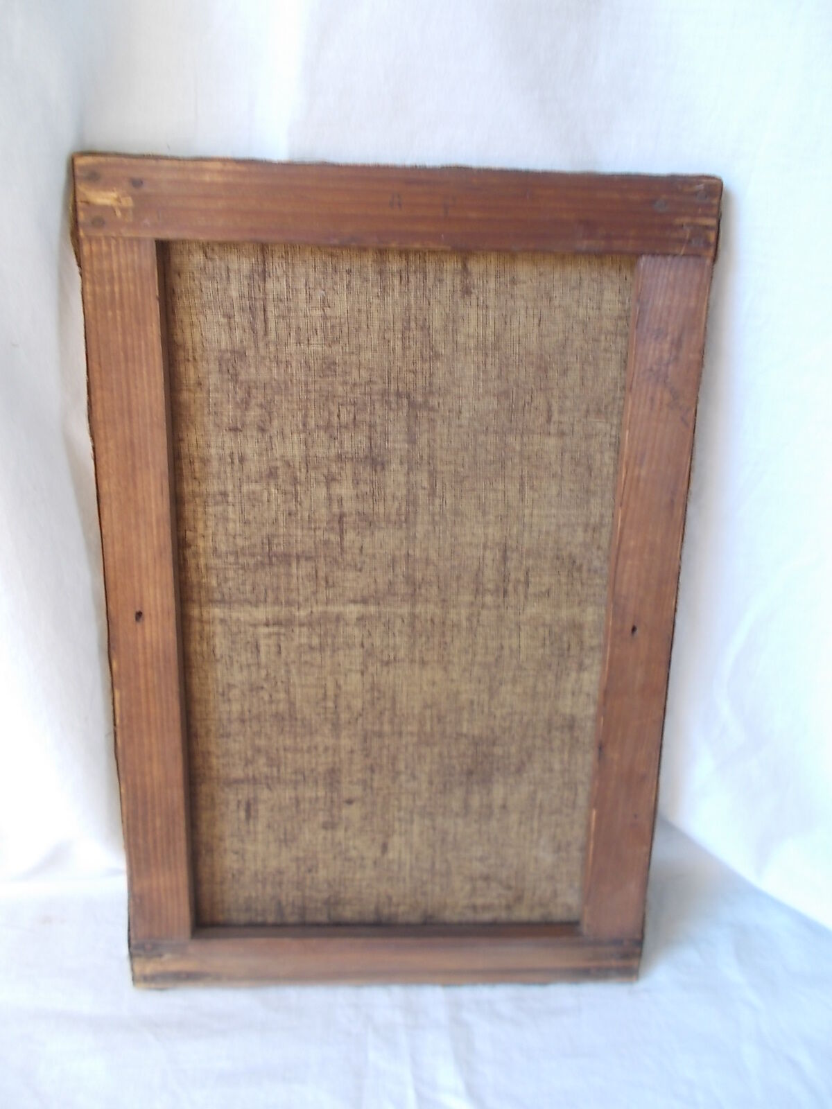 Pair of old paintings "painting landscape on canvas"