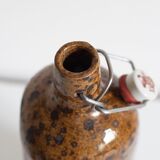 Pyrite stoneware bottle