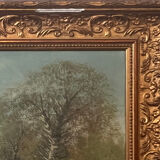 Oil on canvas by Lucien Henry