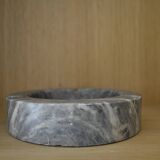 Gray marble ashtray