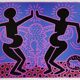 1990s Keith Haring Limited Edition Lithograph Numbered in Pencil.