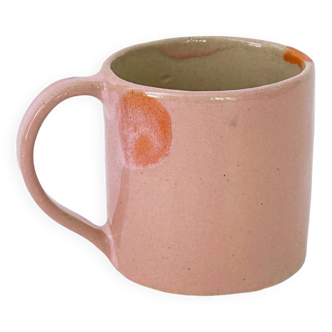 pink coffee cup