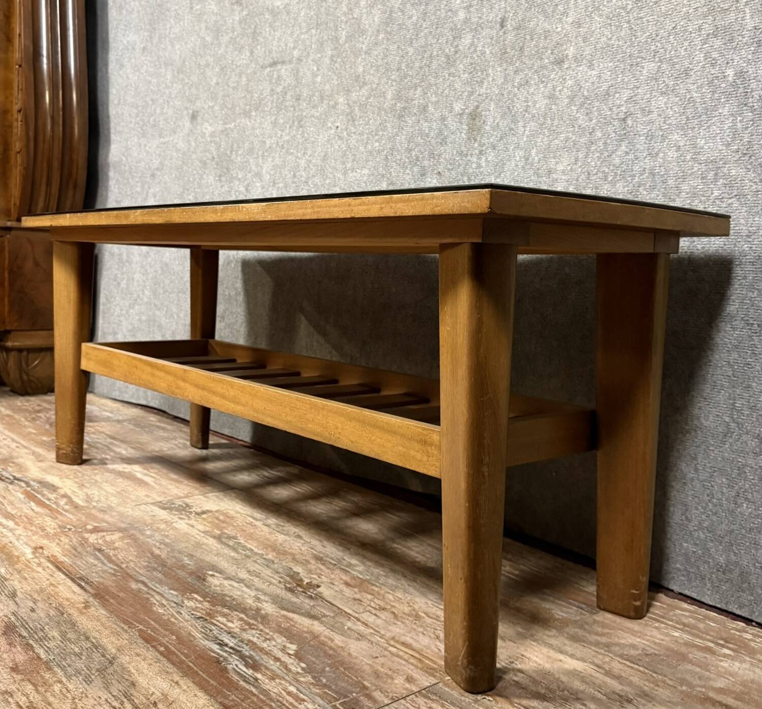 Scandinavian teak coffee table