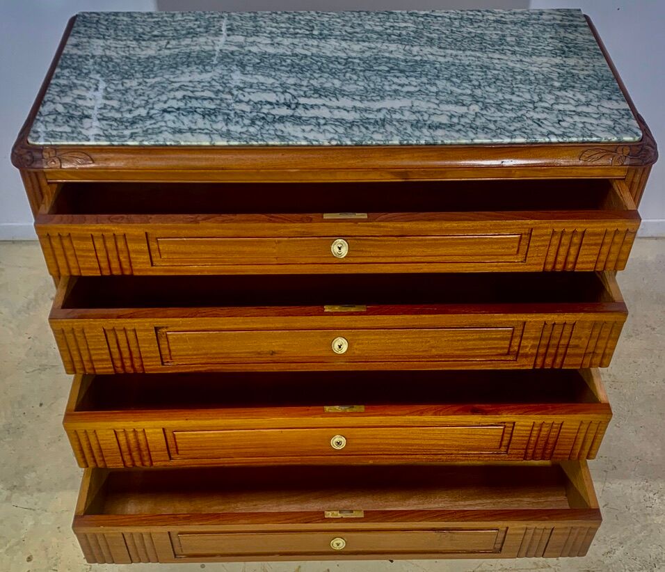 Commode époque Art  Déco 1930 ,  4 Tiroirs