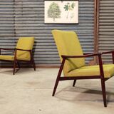 Pair of armchairs Jitona Soběslav 1960