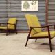 Paire de fauteuil Jitona Soběslav 1960