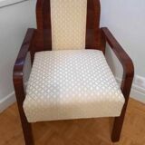 Fauteuil Art Déco En Macassar