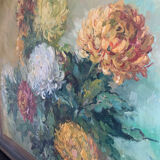 Oil Painting by S. Navratil, Germany, 1960s