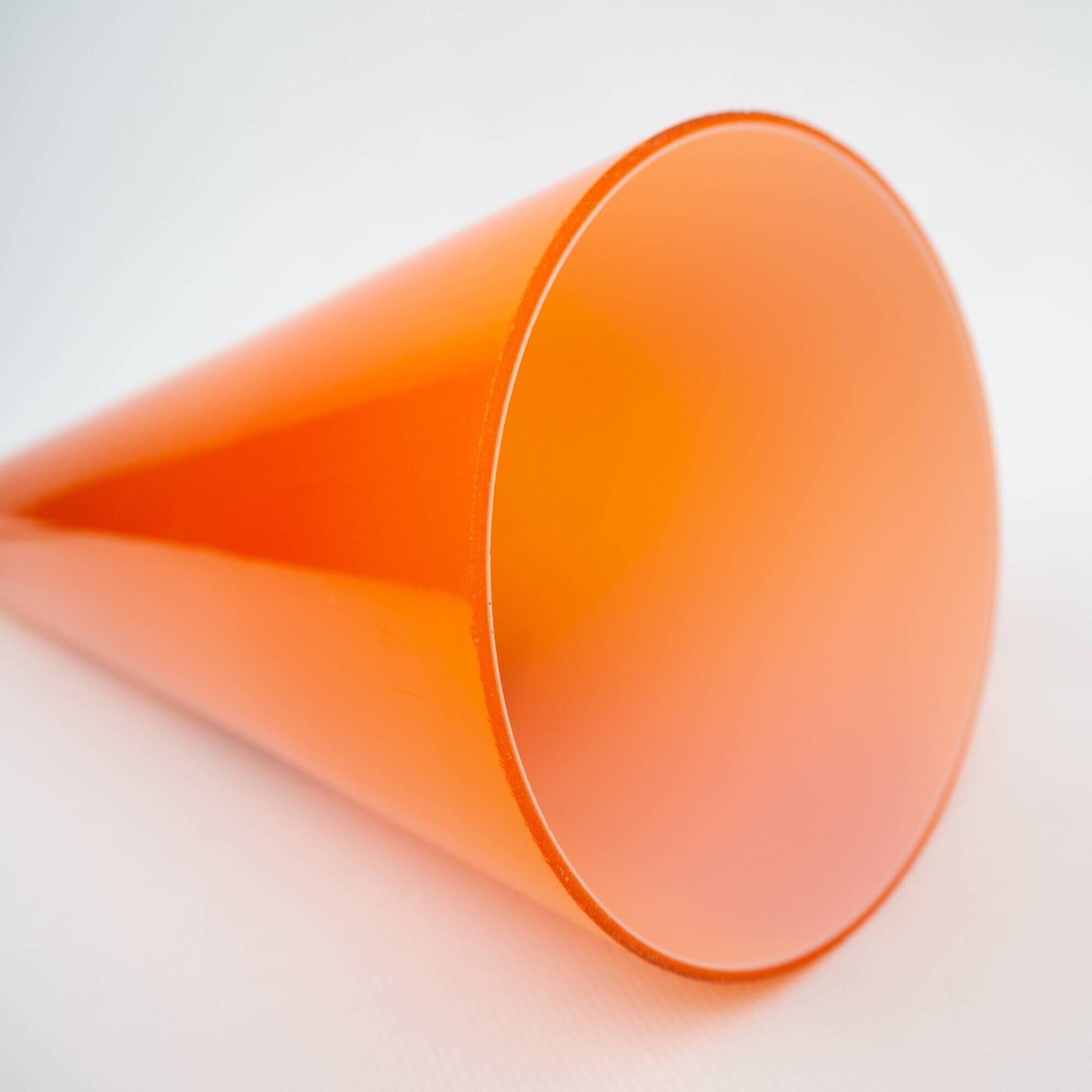 Danish vintage pendant lamp Trompet by Fog og Morup and Holmegaard, 1966