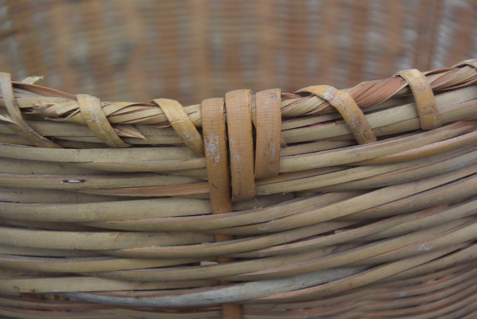 Authentic trunk or trash rattan