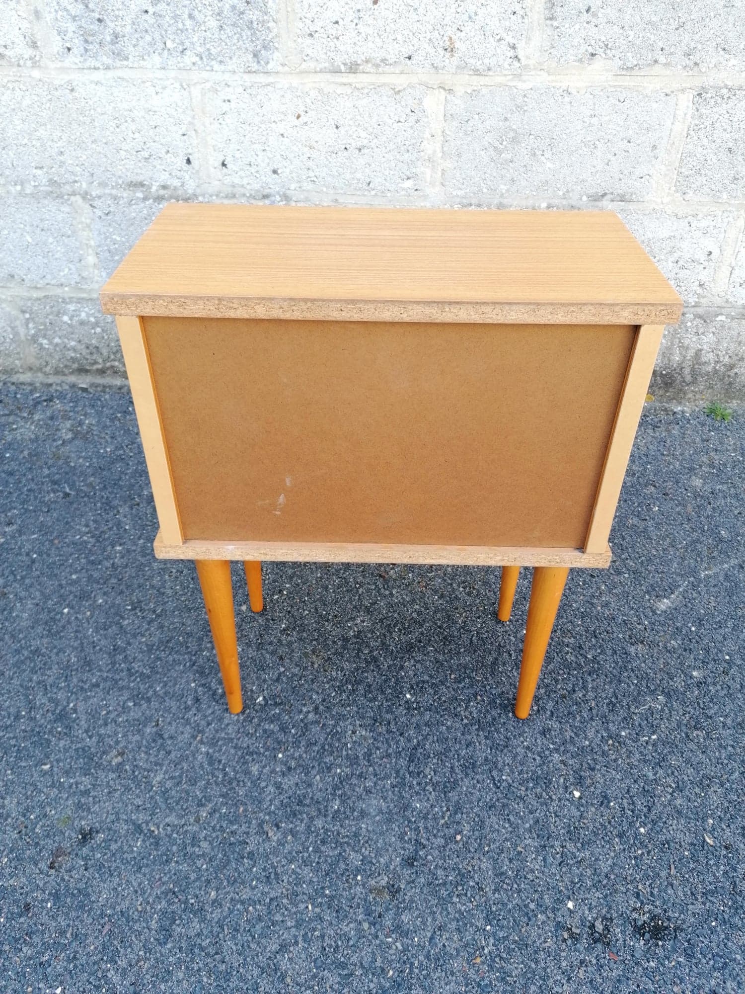 Vintage bedside table