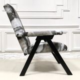 Restored Scandinavian armchair