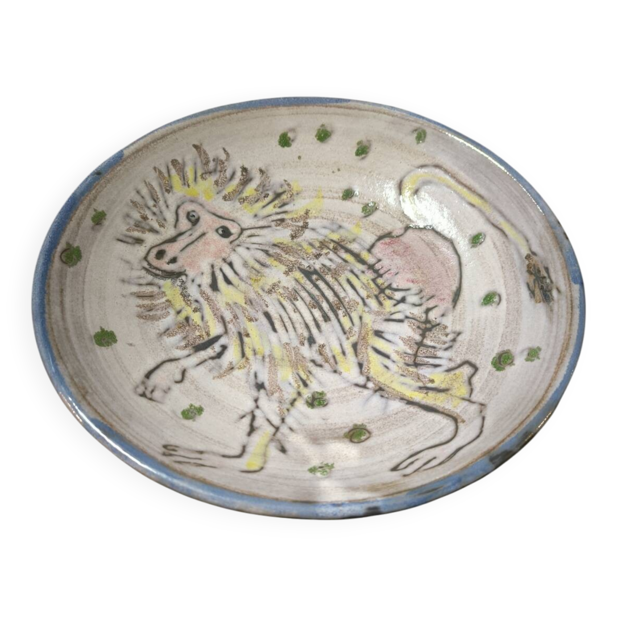 Deep ceramic dish by Harry SÉGÉLA 1977