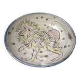Deep ceramic dish by Harry SÉGÉLA 1977
