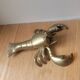 Homard cendrier/encrier en laiton