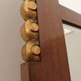 Viennese Secession Huge Mahogany Hall Mirror, 1910