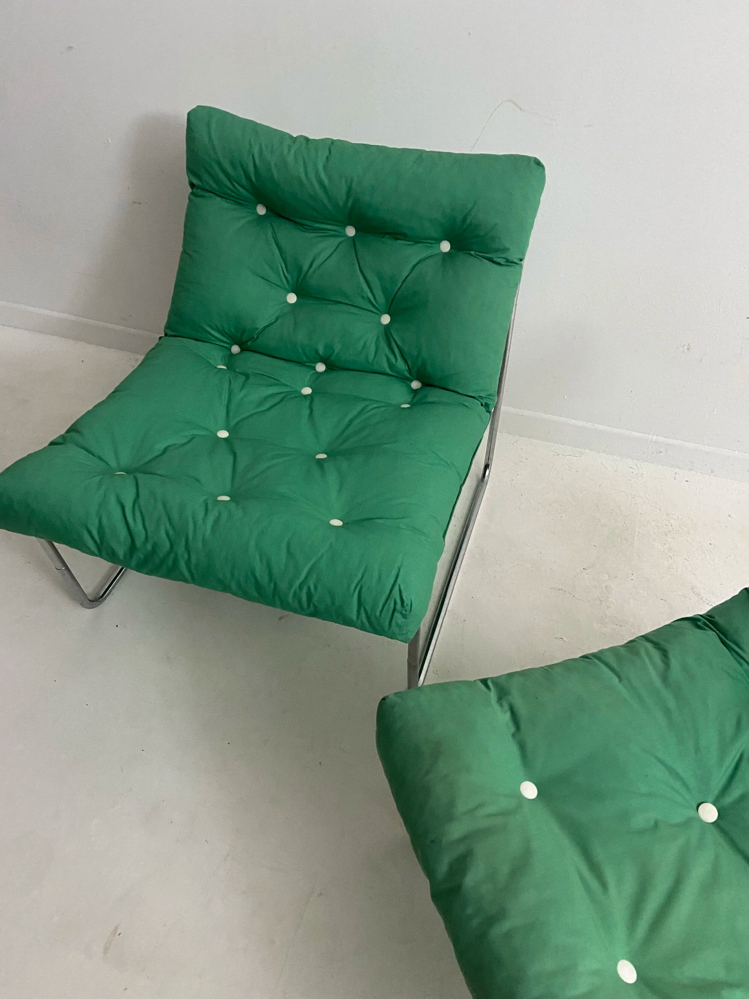 Pair of vintage armchairs