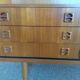 Vintage 1960 Scandinavian teak sidebar Cabinet