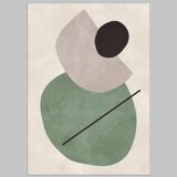 Abstract art prints. (50x70cm)