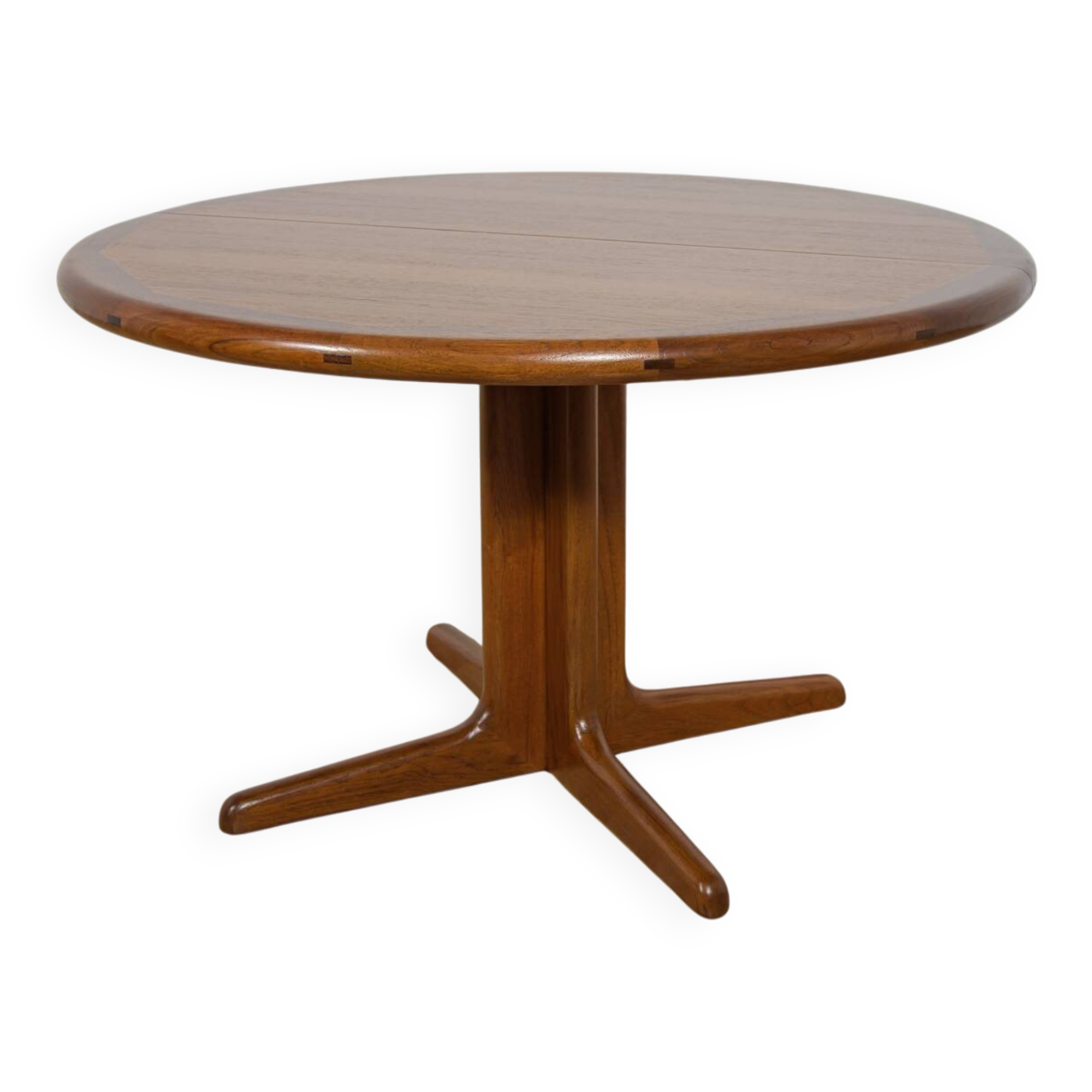 Mid-Century Teak Extendable Dining Table, Denmark, 1960s