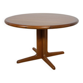 Mid-Century Teak Extendable Dining Table, Denmark, 1960s