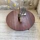 Table basse ronde tripode années 50