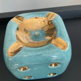 Vintage ashtray in glazed ceramic 70s
