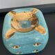 Vintage ashtray in glazed ceramic 70s