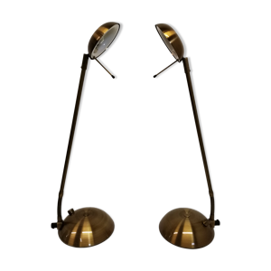 Paire de lampes gandelin