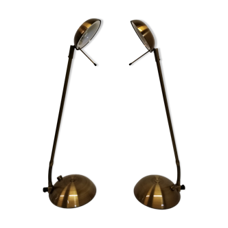 Pair of gandelin lamps
