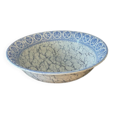 Old hollow iron earth dish J.Vieillard